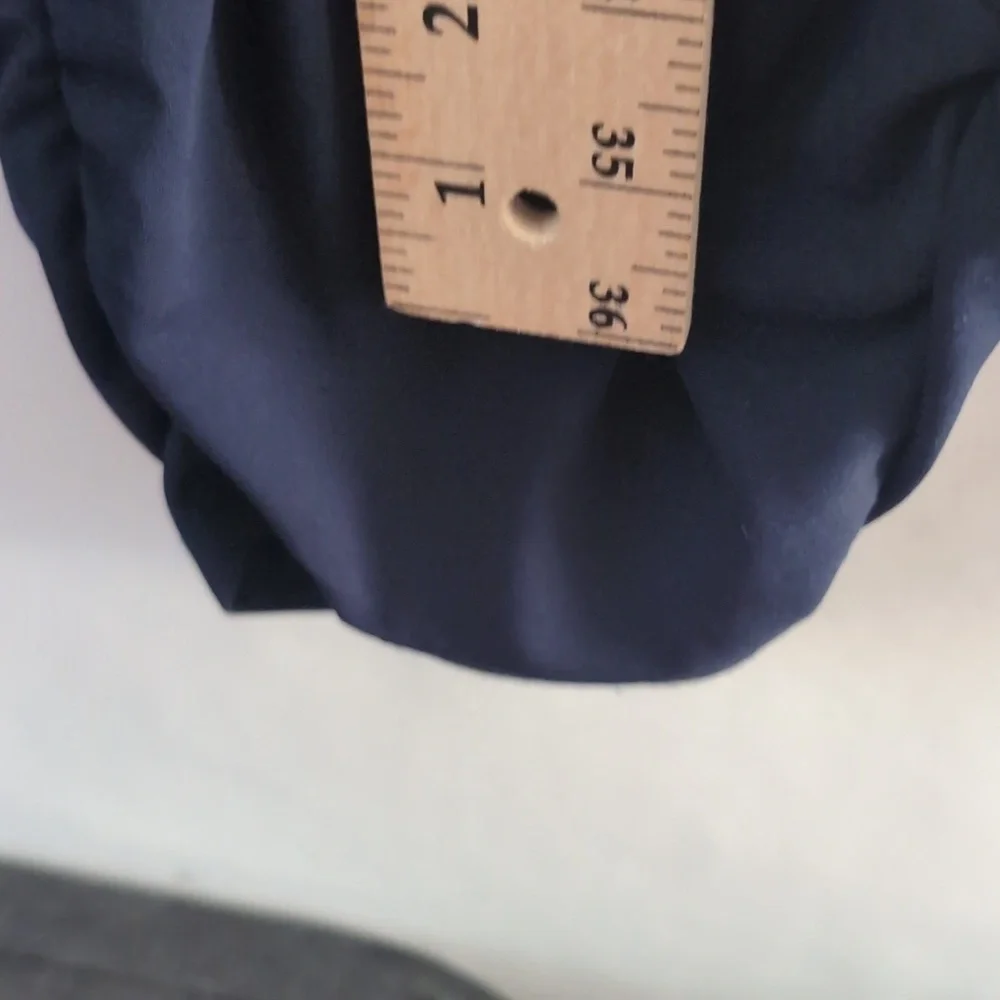 Chicos Navy Soft Knit Pants Size 2 (Large) New With Tags
